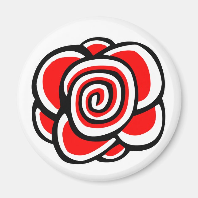 Rose Magnet (Front)
