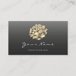 Rose Makeup Artist Eyelash Beauty Studio  Business Card