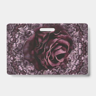 Rose Mandala Badge