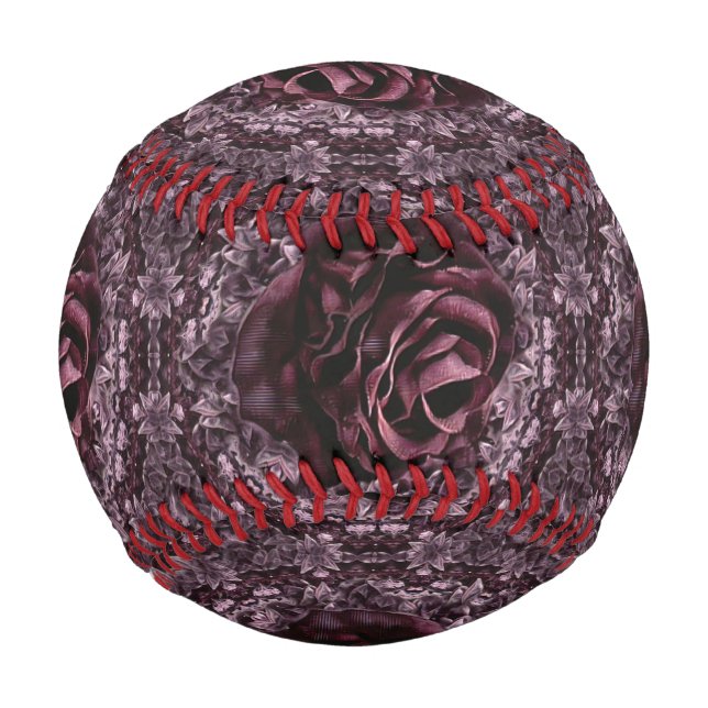 Rose Mandala  Baseball (Front)