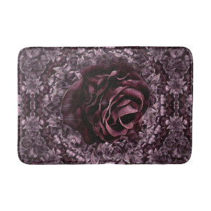 Rose Mandala  Bath Mat