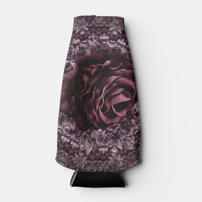 Rose Mandala  Bottle Cooler (Front)