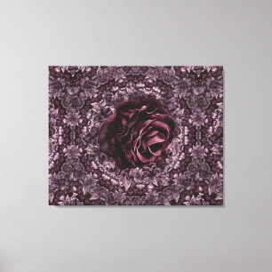 Rose Mandala  Canvas Print