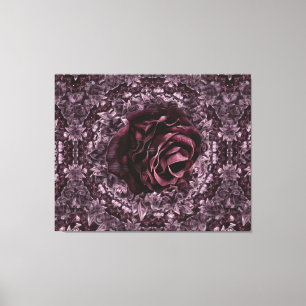 Rose Mandala  Canvas Print