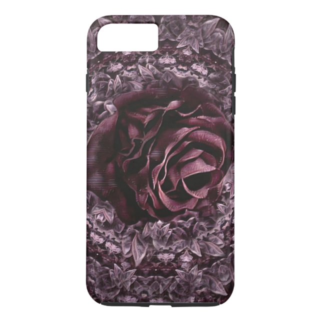 Rose Mandala  Case-Mate iPhone Case (Back)