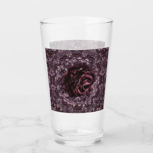 Rose Mandala  Glass