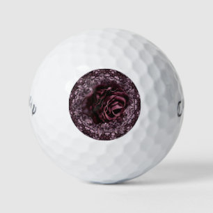 Rose Mandala  Golf Balls
