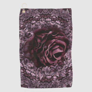 Rose Mandala  Golf Towel