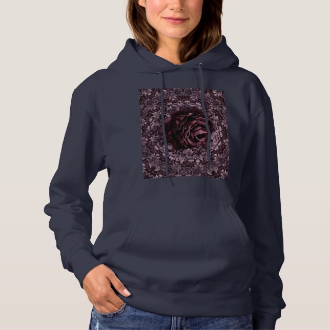Rose Mandala  Hoodie (Front)