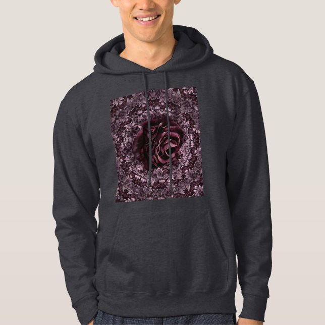 Rose Mandala  Hoodie (Front)