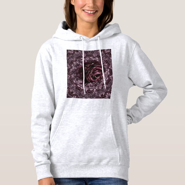 Rose Mandala  Hoodie (Front)