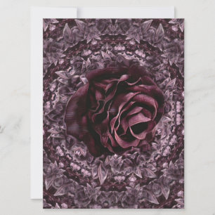 Rose Mandala Invitation