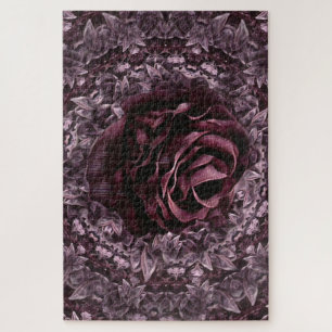 Rose Mandala Jigsaw Puzzle