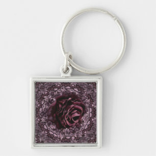 Rose Mandala  Keychain