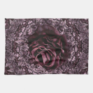 Rose Mandala  Kitchen Towel