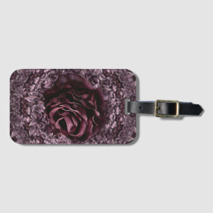 Rose Mandala Luggage Tag