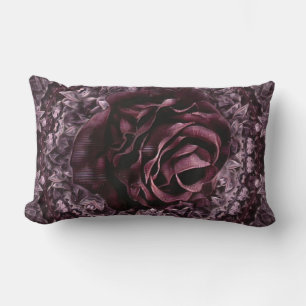 Rose Mandala  Lumbar Pillow