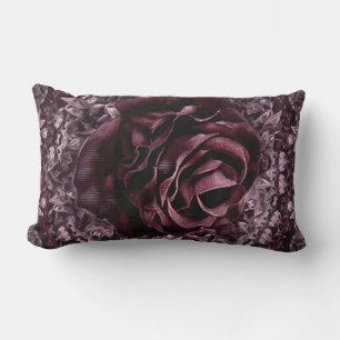 Rose Mandala Lumbar Pillow