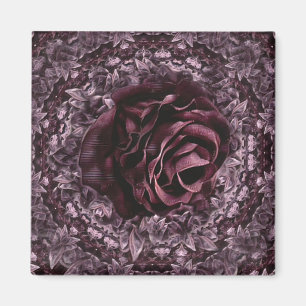 Rose Mandala  Magnet