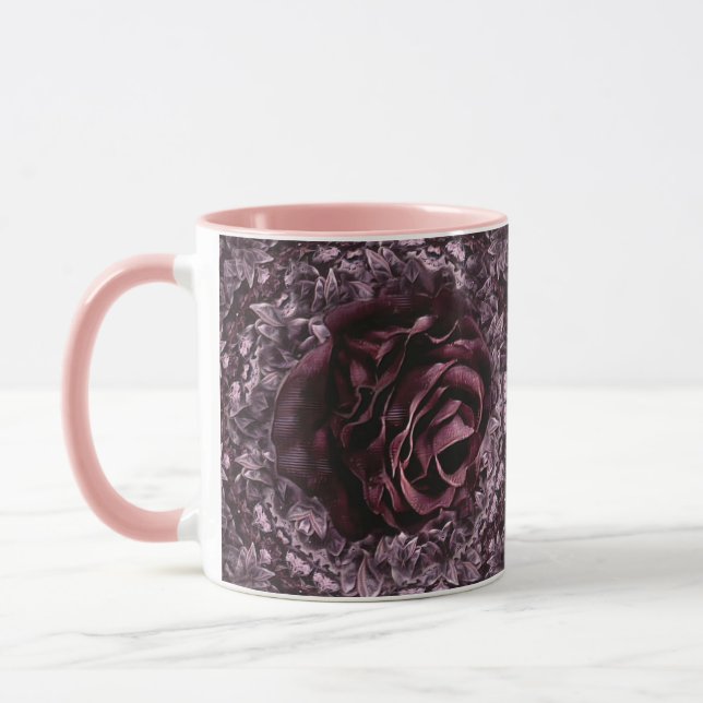 Rose Mandala  Mug (Left)