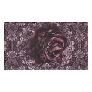 Rose Mandala Name Tag