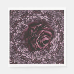 Rose Mandala Napkin