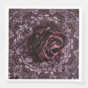 Rose Mandala  Napkin