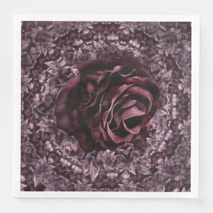 Rose Mandala  Napkin