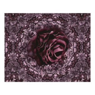 Rose Mandala Photo Print
