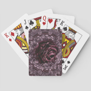 Rose Mandala Playing Cards