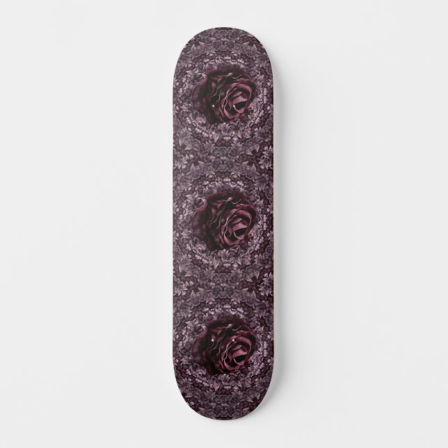 Rose Mandala  Skateboard (Front)