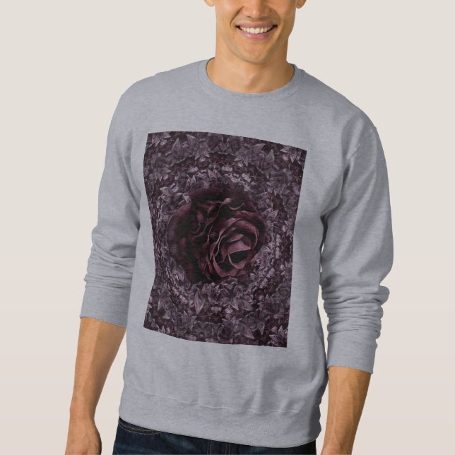 Rose Mandala  Sweatshirt (Front)
