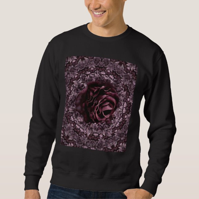 Rose Mandala  Sweatshirt (Front)