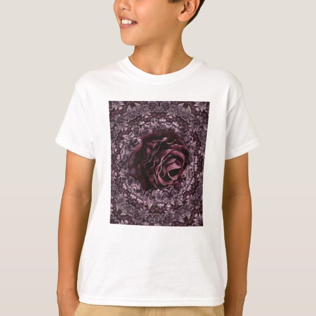 Rose Mandala  T-Shirt (Front)