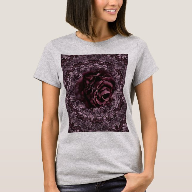 Rose Mandala  T-Shirt (Front)