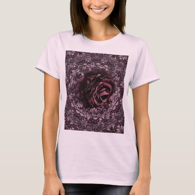 Rose Mandala  T-Shirt (Front)