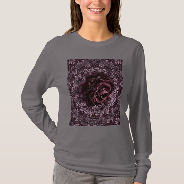 Rose Mandala  T-Shirt (Front)