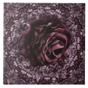 Rose Mandala  Tile