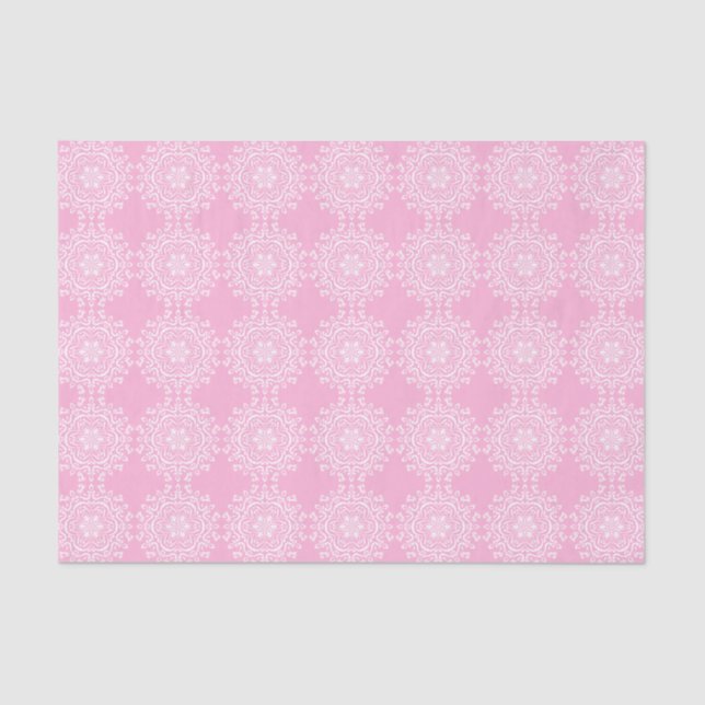 Rose Mandala Tissue Paper (Front)