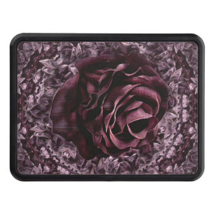 Rose Mandala  Trailer Hitch Cover