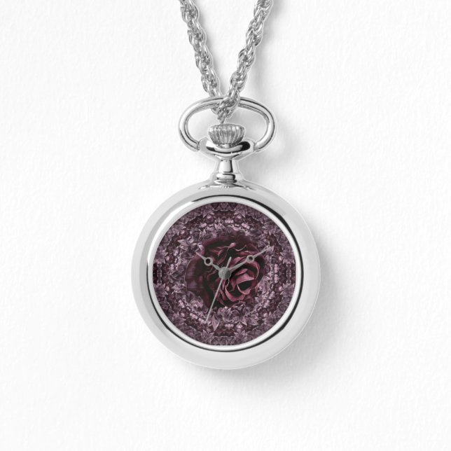 Rose Mandala  Watch (Front)