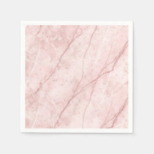 Rose Marble Organic Dusty Rose Blush Napkin