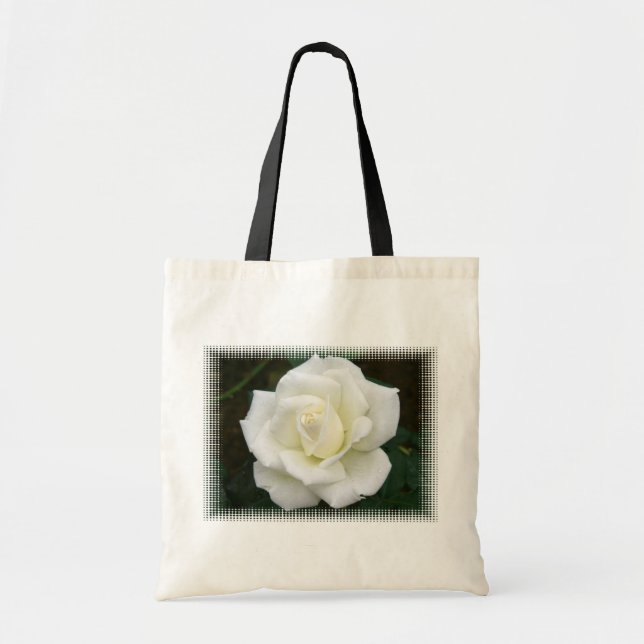 Rose Meanings Budget Tote Bag (Front)