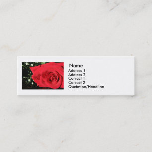 Rose Mini Business Card