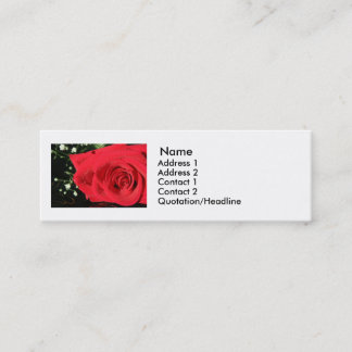 Rose Mini Business Card