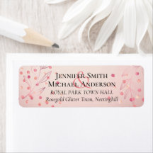 Rose moderne Gold tendance Mariage budget