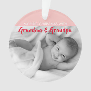 Rose  Mon premier Noël avec grand-mère et grand-pè