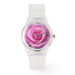 Rose Montre Rose romantique Montre rose