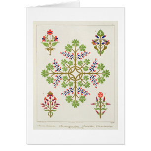 Rose motif wallpaper design, printed by M. & N. Ha