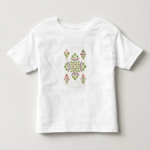 Rose motif wallpaper design, printed by M. & N. Ha Toddler T-shirt